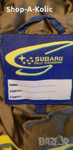 Kids' Vintage SUBARU RALLY TEAM Norway STI Puffer Hooded Jacket, снимка 11 - Детски якета и елеци - 35226080