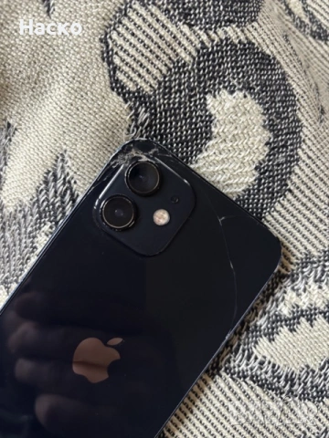 Iphone 12 128gb 89% no face ID, спукан гръб, снимка 10 - Apple iPhone - 53943946
