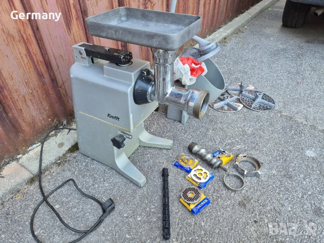 Krefft немска професионална месомелачка зеленчукорезачка кутер