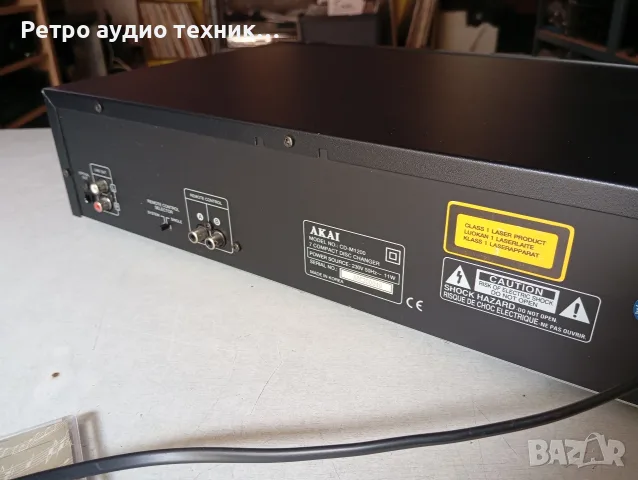AKAI CD-M1200 changer 7compact disc, снимка 10 - Аудиосистеми - 56292945