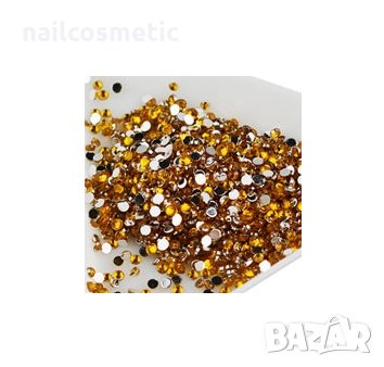 Малки сребристи / златисти камъчета - 0.8 мм, снимка 2 - Продукти за маникюр - 30262021