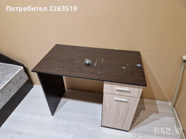 Единични легла и бюро, снимка 2 - Спални и легла - 53880578