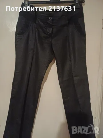 ДАМСКИ ЧЕРЕН ПАНТАЛОН  Junona  - Размер L , снимка 1