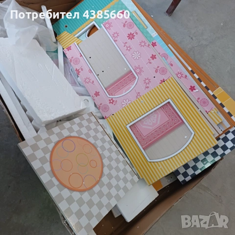 Дървена къща за кукли, снимка 8 - Играчки за стая - 53054114
