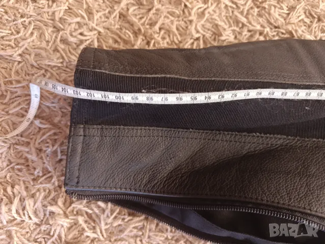 Кожен мото панталон XL (56), снимка 6 - Панталони - 45464525