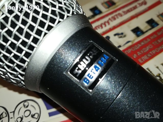 shure beta-профи микрофон без бутон 0405231253, снимка 4 - Микрофони - 40587383