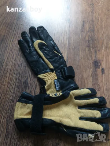 salomon mens spring gl hey 2000 - мъжки кожени ръкавици S, снимка 7 - Ръкавици - 47261328