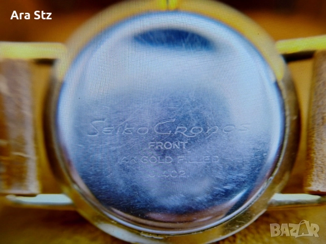 Часовник Сейко Кронос позлатен, снимка 3 - Мъжки - 51887440