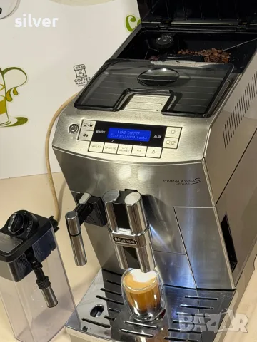 Кафемашина кафе автомат delonghi Primadonna S de luxe с гаранция, снимка 5 - Кафемашини - 55997077