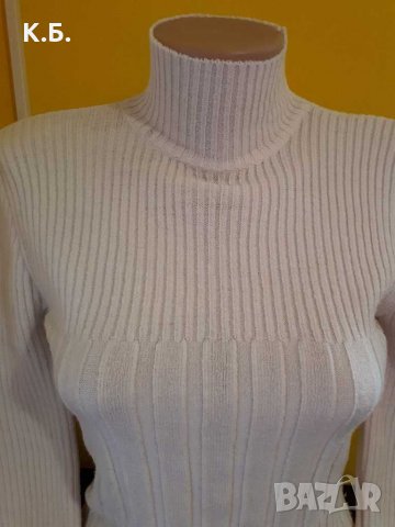 Полу поло р-р M/L, снимка 2 - Блузи с дълъг ръкав и пуловери - 30988580
