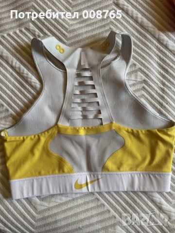 Спортно бюстие NIKE, снимка 2 - Корсети, бюстиета, топове - 55804669