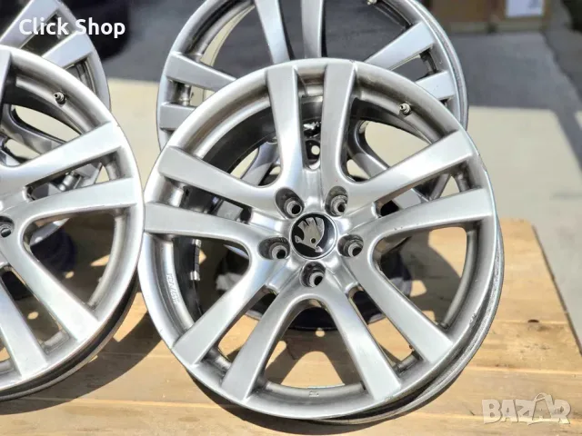 5х112 18 цола Джанти Skoda Octavia SuperB Шкода Октавиа Супърб 5x112, снимка 2 - Гуми и джанти - 55993913