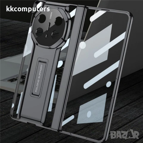 GKK Калъф с Магнитно Заключване + Скрийн Протектор за Huawei Mate X6 – Черен, Сребрист, Червен, Син, снимка 6 - Калъфи, кейсове - 50728545