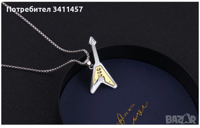 ЛАНЧЕ С КИТАРА., снимка 2 - Колиета, медальони, синджири - 39980644
