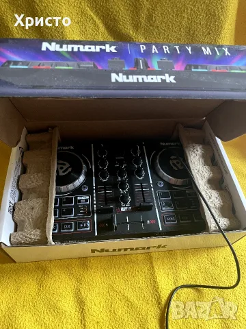 DJ конзола Numark PARTY MIX, снимка 10 - Ресийвъри, усилватели, смесителни пултове - 56506021