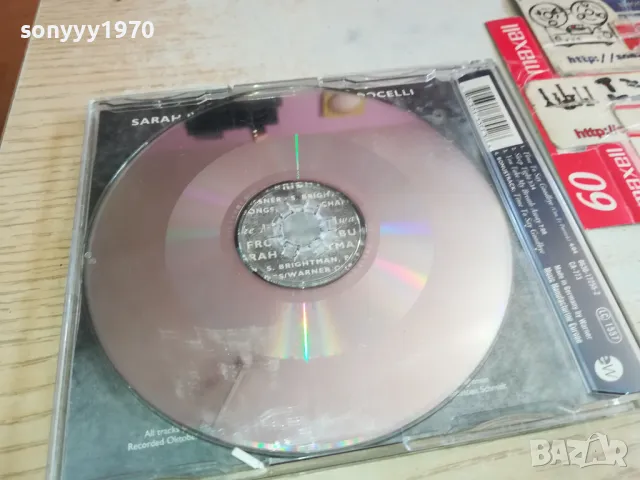 SARA BRIGHTMAN & ANDREA BOCELLI-CD MADE IN GERMANY 0303251905, снимка 10 - CD дискове - 49348868