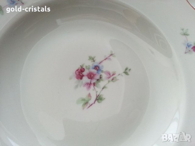 Стар български порцелан чинии дълбоки, снимка 6 - Антикварни и старинни предмети - 33760935