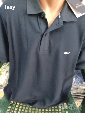 Мъжка тениска Паул Шарк в тъмно син цвят 2ХЛ последен размер , снимка 2 - Тениски - 52376958