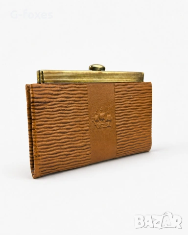 Винтидж портмоне от 80-те години – естествена кожа