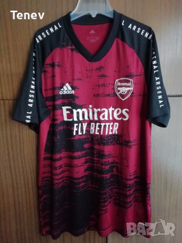 Arsenal Adidas Pre-match оригинална нова тениска фланелка Арсенал L