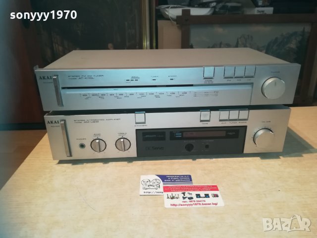 akai ampli & akai tuner-внос france, снимка 4 - Ресийвъри, усилватели, смесителни пултове - 30258469