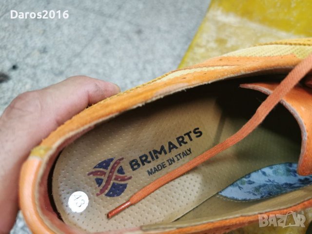 Уникални мъжки обувки Brimarts 43 номер, снимка 10 - Официални обувки - 38053808