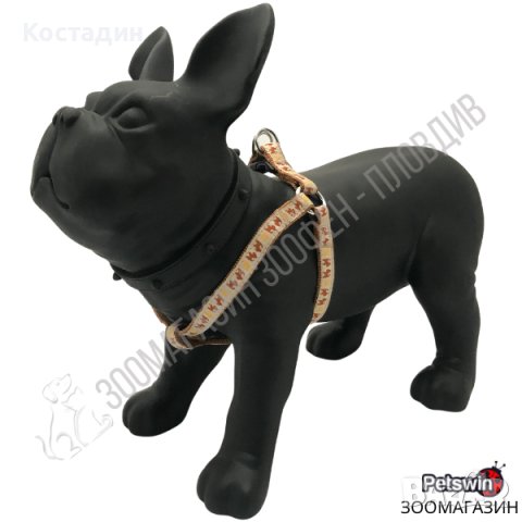 Нагръдник за Куче - XS, S, M, L - 4 размера - Dogs In Love Ivory - Pet Interest, снимка 2 - За кучета - 34537123