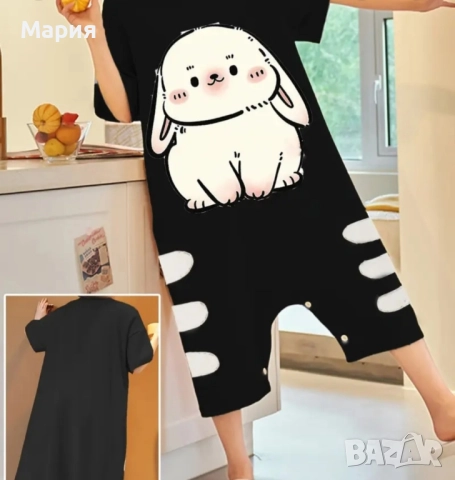 Пижама изцяло...отдолу с копчета, снимка 3 - Пижами - 51593390