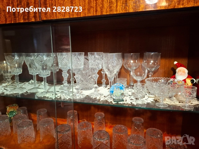 продавам кристални чаши , снимка 3 - Чаши - 54236813