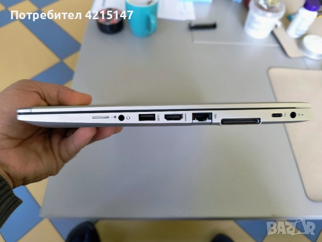 HP Elitebook 840 G6,i5-8365U,16GB-DDR4,512 GB-SSD NVMe,Windows 11 pro, снимка 9 - Лаптопи за работа - 52850457