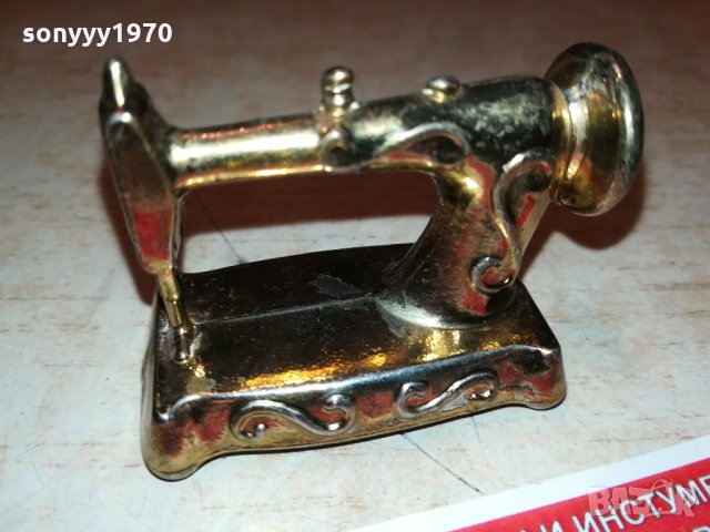 MADE IN ENGLAND-ЗЛАТИНКА МИНИАТюРА 1810211755, снимка 7 - Антикварни и старинни предмети - 34506698