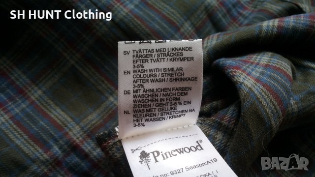 PINEWOOD 9327 FELICIA FLANNEL SHIRT W'S размер XL за лов риболов дамска риза - 327, снимка 16 - Ризи - 42225985