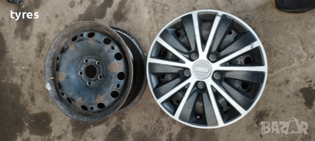 15 цола оригинални железни джанти за Skoda , снимка 4 - Гуми и джанти - 53891193