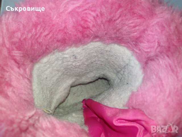 Детски ботуши апрески розови за момиче зимни боти момичешки, снимка 11 - Детски боти и ботуши - 40329036