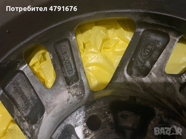 Оригинални джанти 16” за KIA, снимка 8 - Гуми и джанти - 54140667