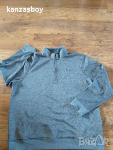 Under Armour Men's Storm 1/4 Zip Golf SweaterFleece - страхотна мъжка блуза КАТО НОВА ХЛ, снимка 4 - Блузи - 48493036