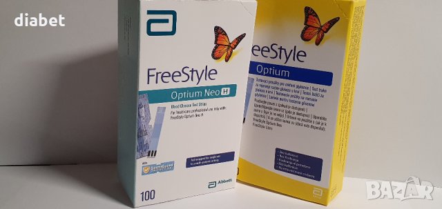 Тест ленти за кръвна захар Freestyle Optium годни до 31.05.2025