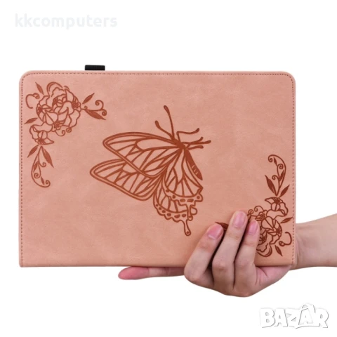 Lenovo Tab M8 4th Gen TB-300FU Butterfly Flower Кожен Калъф и Протектор, снимка 10 - Калъфи, кейсове - 51164979
