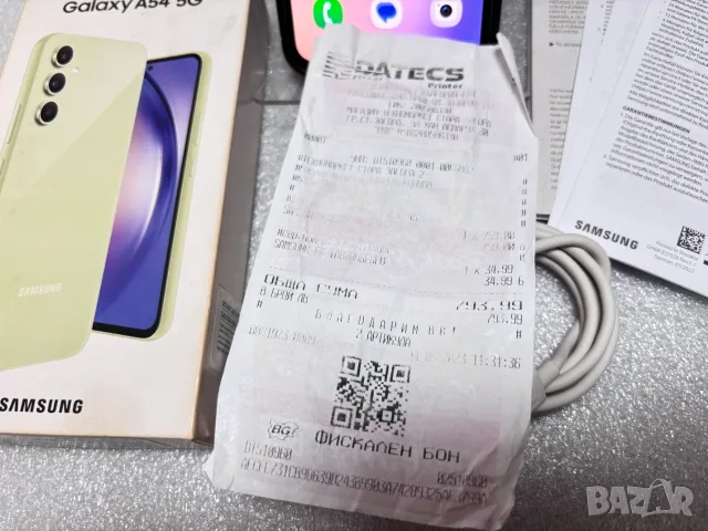 *ПЕРФЕКТЕН* Samsung Galaxy A54 5G 256GB 8GB RAM Dual, снимка 13 - Samsung - 56160859