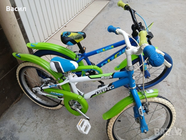 Детски колела Драг 18 цола, отлични , снимка 2 - Велосипеди - 53931405