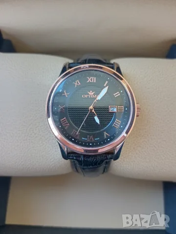 Нов мъжки швейцарски часовник Optima Swiss, снимка 2 - Мъжки - 55930238