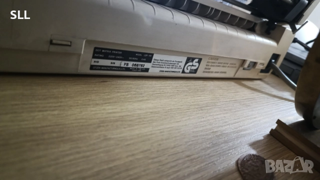 Citizen 120D+ Dot Matrix Printer - Много рядък!, снимка 3 - Принтери, копири, скенери - 52124615