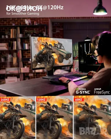 Stouchi DisplayPort кабел 16K 2.1, 10FT/3M DP кабел, снимка 6 - Кабели и адаптери - 48978458