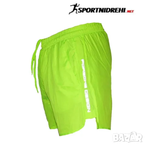 Мъжки бански  P5000, електриково зелени, бързосъхнещ полиестер, снимка 2 - Бански - 50379431