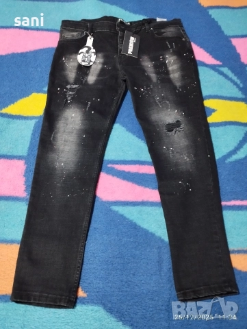 Мъжки Дънки Премиум Деним, снимка 3 - Панталони - 52896460