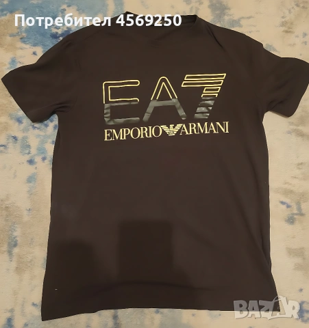 ТОП ЦЕНА! Тениска EA7 Emporio Armani - 100% Оригинална, Размер Л, снимка 2 - Тениски - 54127685