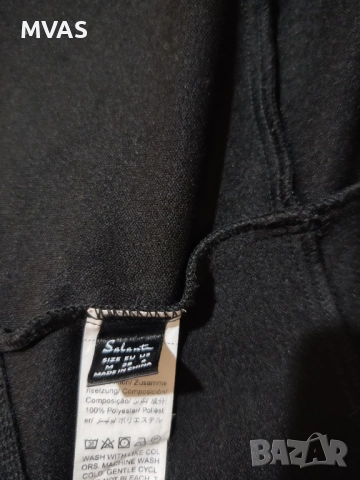 Ново дамско черно сако  с дълъг ръкав S-M размер, снимка 4 - Сака - 51762452