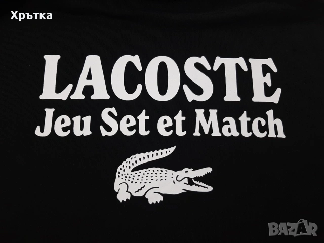 Lacoste Multi Print Hoodie - Оригинален мъжки суитшърт размер L, снимка 9 - Суичъри - 53928660