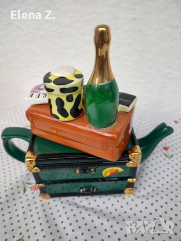 Разкошен колекционерски чайник Ориент Експрес, снимка 5 - Други - 52572360