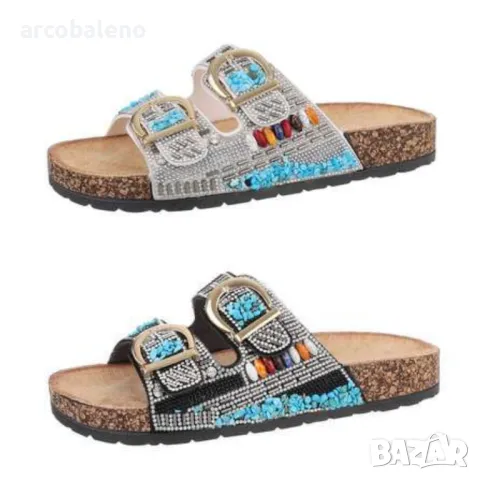 Дамски сандали, 2цвята 